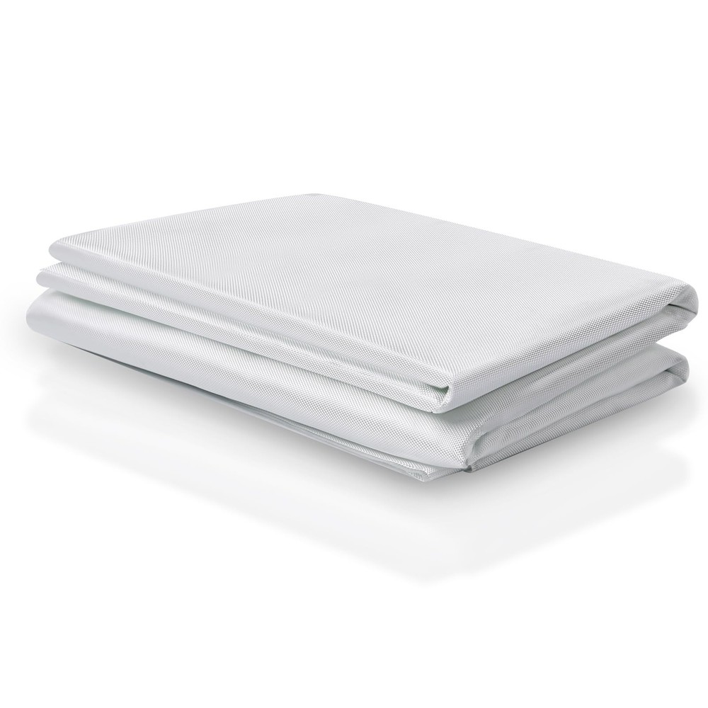 Fiberglass Cloth, 50 Inch x 6 Feet, 6 Oz E-Glass Plain Weave 2 Yard, White
