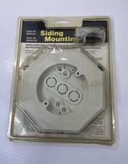 Arlington Siding Mounting Kit For Flap Surface 8161-1 White NEW SEALED