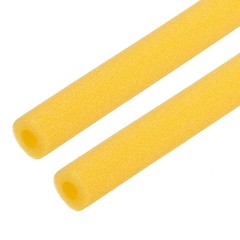 2pcs 1/3″ ID 3.3FT Pipe Insulation Foam Tube 0.63″ OD Tubing Cover Gold