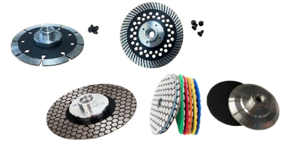 Kitchen Remodel Stone Fabrication Diamond Blade Pad Kit