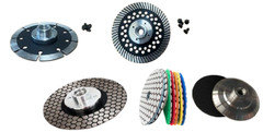 Kitchen Remodel Stone Fabrication Diamond Blade Pad Kit