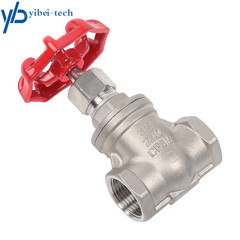 1 PC 3/4 Inch DN20 Stainless Steel Gate Valve, NPT Female Rotary Sluice Valve