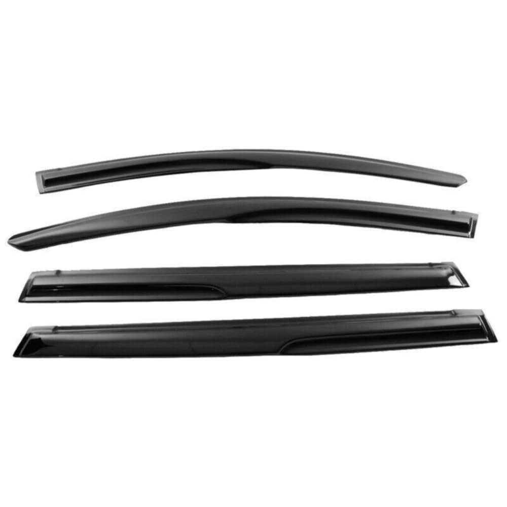 4pcs Rain Vent Window Visor Smoke Tinted Honda Odyssey 2005-2007 WDM-HO05