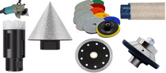 Countertop Repair Kit Diamond Drill 3/4 BEVEL BULLNOSE Router Bit Granite Marble