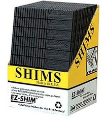 HEAVY DUTY 1.2 INCH BLACK PLASTIC SHIM 360 PK CONSTRUCTION WALL LEVELING