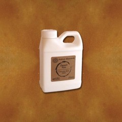 Acid stain concrete sample Desert Fire red, brown, terra cotta 16oz