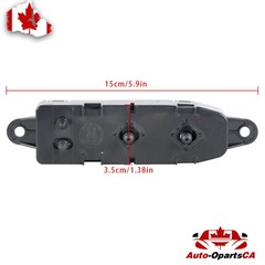 For 2008-2013 Nissan Rogue S SL SV 2.5L Power Seat Control Switch Driver Side