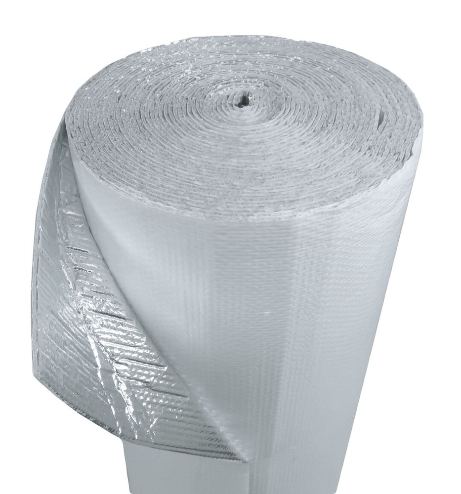Reflectix 48″x100′ Single Bubble White Reflective Foil Insulation 400sq 10 Seam