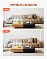 Modern Pre-Cut Wall Molding Kit – Polystyrene Wainscoting Panels, White
