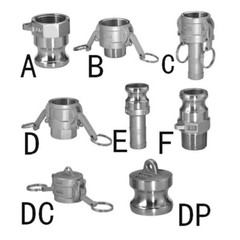 1/2″ 3/4″ 1″ BSP Camlock Fitting Hose Adapter Barb Quick Disconnect US