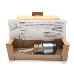 NEW Salto G9B2100N00BCBN Geo Electric RIM Cylinder for Schlage B-Series Deadbolt