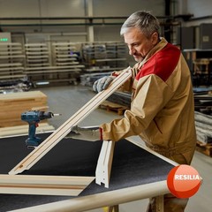 RESILIA Work Bench Mat – 15” X 36” X 0.06″ Scratch-Resistant 15″ x 36″, Black