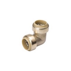 B&K Proline 1/2 in. PTC Brass 90-Degree Elbow Push Connect 200 PSI