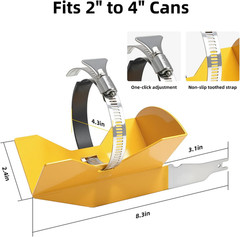 Paint Shaker for Reciprocating Saws, Spray Can Paint Mixer Fits 2″ to 4″ Cans Pa
