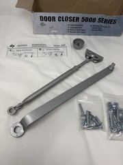 Sentinel Door Controls 5036BC Door Closer, 5000 Series, Aluminum, Reversible