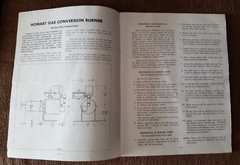 Sears, Roebuck & Co. Memorabilia 1952 Installation & Parts Homart Burner MANUAL