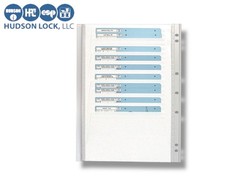 HPC – HCARDBP – Code Card Storage Panel – 40 Card Storage (CARDS NOT INCLUDED)