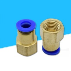 PCF Pneumatic Female Thread Adaptor Pipe Push Straight Quick Connectors Fitting