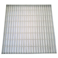 1 Piece 2.6ft*2.6ft Silver Gray Carbon Steel Grille Plate Load-Bearing 3 tons
