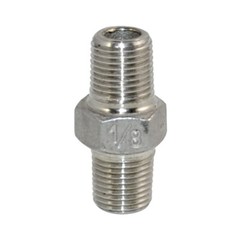 1/8″ 1/8 inch Male Pipe Fitting Hex Nipple NPT Stainless Steel SS304 connector