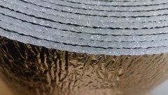 4X10 Reflective BLACK Foam Insulation Vapor Barrier Warehouse Building 10MM R12