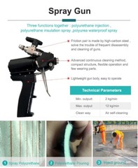 220V Open Closed Cell pneumatic PU foam polyurethane Insulation spray machine