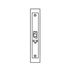 Corbin Russwin – ML2048 LL 626 – Entrance or Apartment Mortise Lockbody Only,