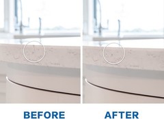 Quartz Countertop Repair Kit (White), Quick-Drying Quartz Repair Kit for Edge…
