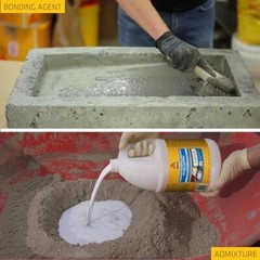 SIKA – SikaLatex R – Concrete Adhesive Glue, White – Admix for Assorted Sizes