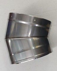 Z-Flex 2SVDE1030 Z-Vent Stainless Special Gas Vent Pipe Elbow 30 Degree 10″ ID