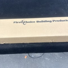 First Choice Panic Bar 3792442h Black 42 Inch Vertical Rod New In Box