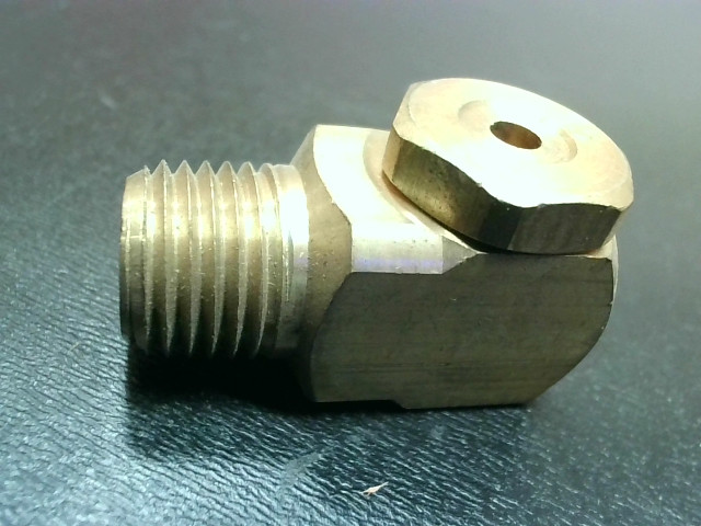Spraying Systems 1/4B-3 WhirlJet 90 Degree Brass Nozzle – New No Box