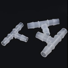 Plastic Hose Joiner Silicone Vacuum T-Piece 3 Way Boost Gauge Pipe Tap 1-15.8mm