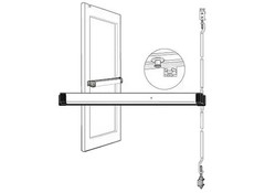 FHC 8642DU Adams Rite Narrow Stile Concealed Vertical Rod 42″ – Bronze Anodized