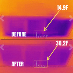 Energy Wise Attic Door Insulation Cover, 25″x54″x11″ With Easy Zipper Access