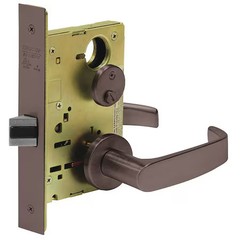 Sargent 8265 Lnl 10B Lever Lockset, Mechanical, Privacy, Grade 1