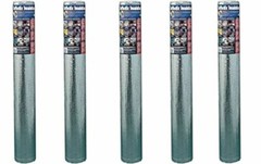 (5 pack) USEP BP48010 48-Inch by 10-Feet Bubble Pack Insulation (200sqft)
