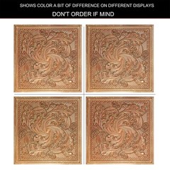 DIY metallic ceiling tile Emboss interior wall panel PL62 Rustic Iron 10pcs