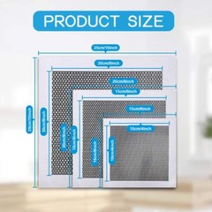 Drywall Repair Kit 12 Pieces Aluminum Wall Repair Patch Kit 4/6/8 inch Fiber …