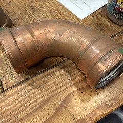Viega ProPress 20623 Copper 90 Degree Elbow 2-1/2″ x 2-1/2″ PxP XL-C New