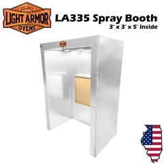 Powder Coat Spray Booth, Cerakote Spray Booth, Spray Booth (3′ x 3′ x 5′)