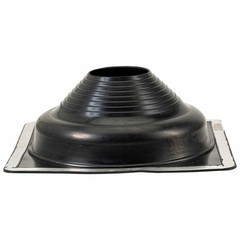 Dektite 7 Dfe107B Square Black Epdm Flexible Pipe Flashing Roof Jack Pipe Boot
