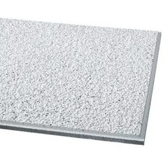 Armstrong Designer Ceiling Tile, 24 in W x 24 in L, Angled Tegular, 15/16 in