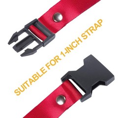 YGDZ 1 Inch Buckles, 18pcs Side Release Plastic Buckles Colorful Heavy Duty P…