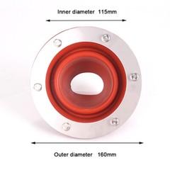 Outdoor Chimney Cover Silicone Ring Insulation Cover Heating Stove Chimney Cover