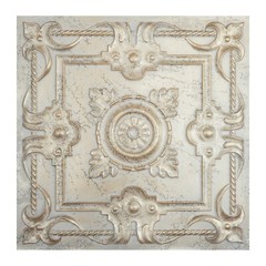 Faux tin ceiling tile, 3D embossed panels, for HOTEL PL29 DCCG 10pcs