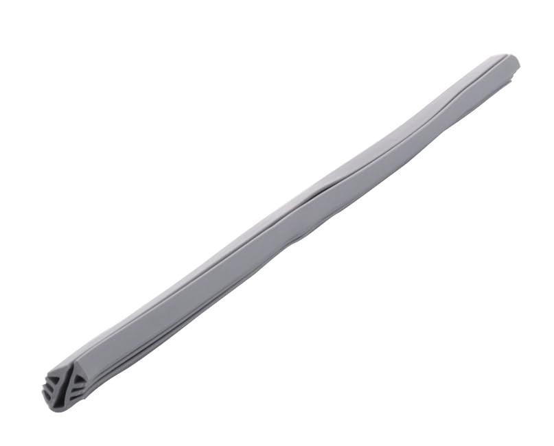 CRL Glazing Vinyl; 11/32″ Channel Depth 9/32″ Metal Opening for 100′, Gray