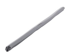 CRL Glazing Vinyl; 11/32″ Channel Depth 9/32″ Metal Opening for 100′, Gray