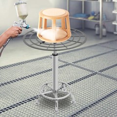 80kg Spray Paint Lifting Rack Stable Rotating Paint Holder Spray Painting Table