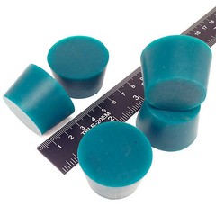High Temp Masking Supply 1.312″ x 1.625″ STP8 Silicone Rubber Plugs – 5 Pack